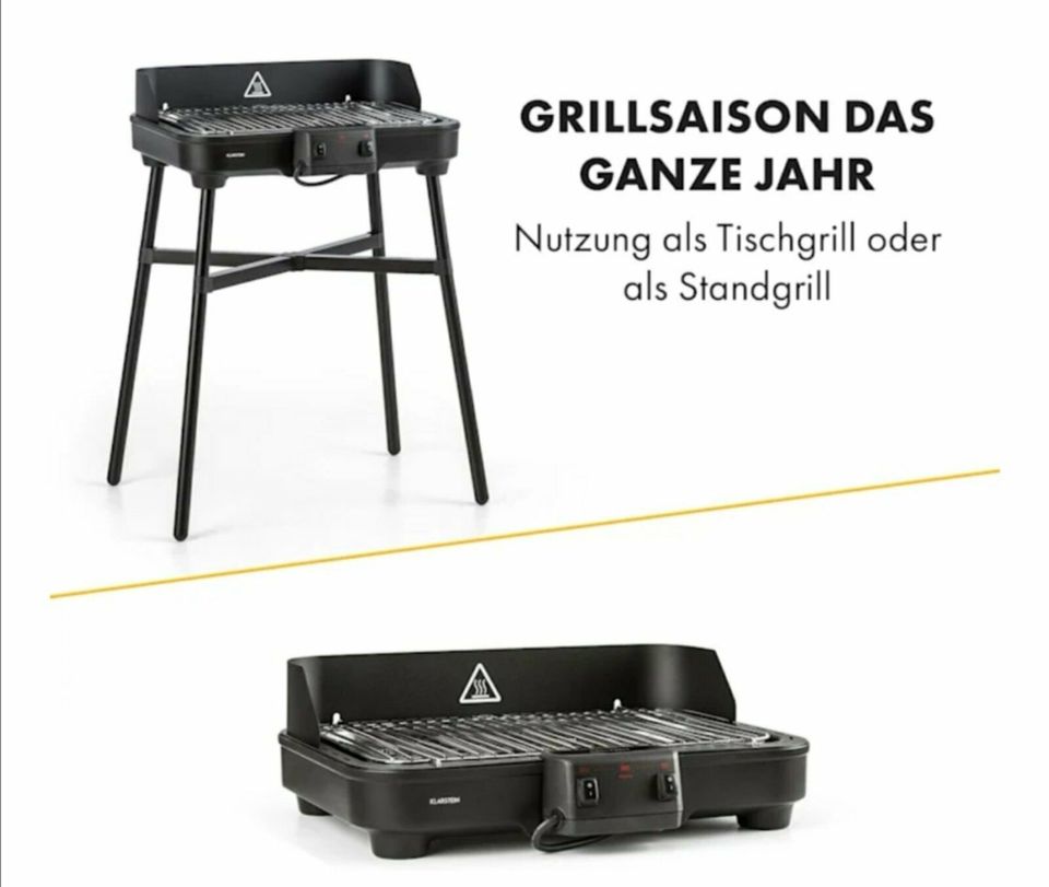 Elektrogrill "Klarstein Grillkern" 1900 Watt mit Standfuß in Nürnberg  (Mittelfr) - Schweinau | eBay Kleinanzeigen ist jetzt Kleinanzeigen