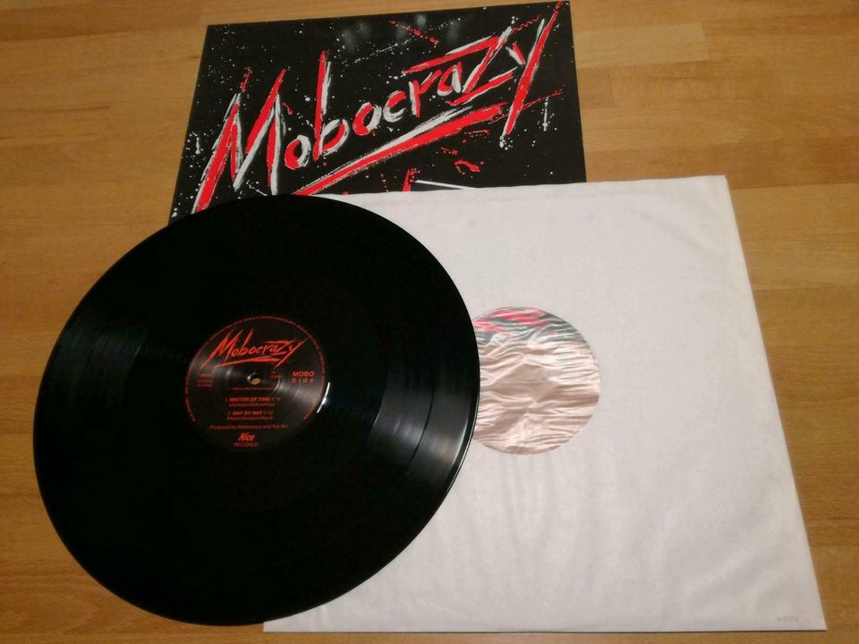 Mobocrazy - Same (1990) Vinyl Debüt EP 12“ Maxi Single Hardrock in Lilienthal