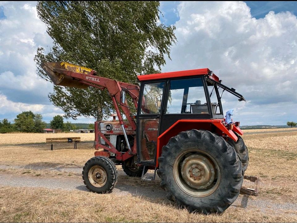 Massey Ferguson 165 mit Kabine und Frontlader in Rothenfels