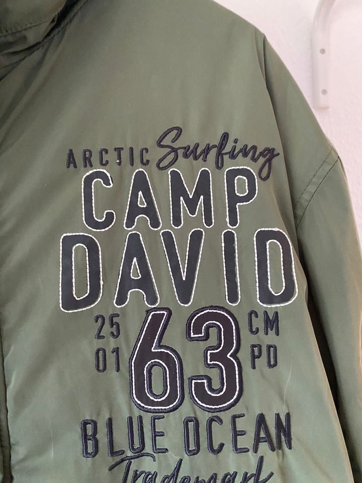 Camp David Winter Jacke Waldgrün Gr.XXXL in Nordenham