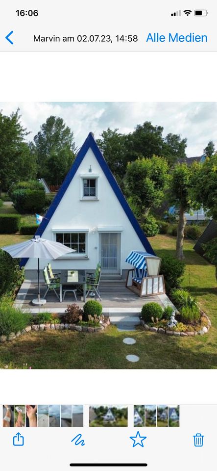 Rügen, Ostsee, Mönchgut, Ferienhaus, Ferienwohnung, Finnhütte in Mönchgut, Ostseebad