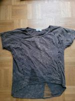 Cooles T shirt destroyed braun Gr.S Nieten hinten länger Horn-Lehe - Lehesterdeich Vorschau