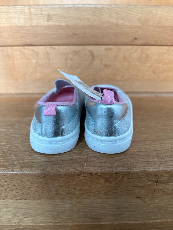 H&M Ballerina Sneaker silber glänzend Gr. 29 NEU in Bad Mergentheim