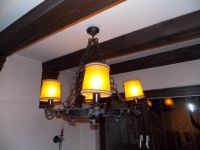 Alte Lampe mit Kutschenrad Nordrhein-Westfalen - Meckenheim Vorschau