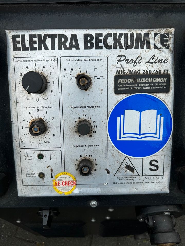Elektra Beckum Profi Line Mig/Mag 260/60 ET in Solingen