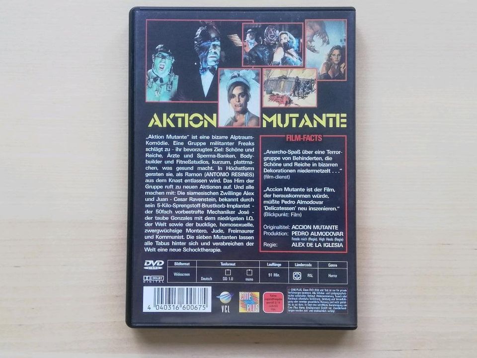 Aktion M.utante (DVD, von Álex de la Iglesia) in Frankfurt am Main