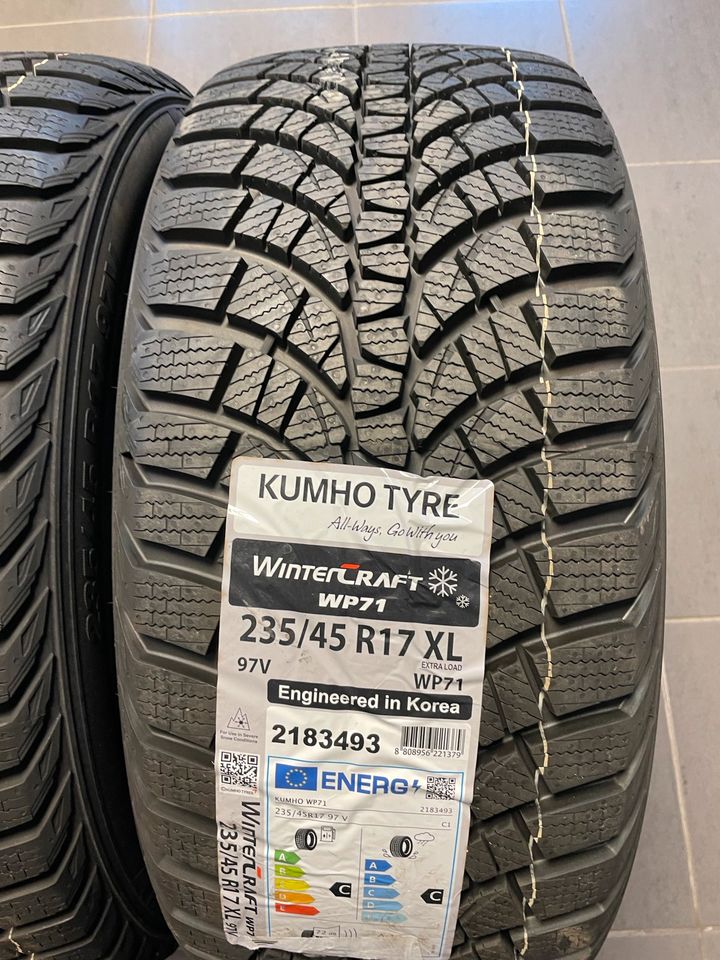 2x 235 45 R17, Winterreifen, Kumho, NEU in Baden-Württemberg - Sindelfingen  | Reifen & Felgen | eBay Kleinanzeigen ist jetzt Kleinanzeigen