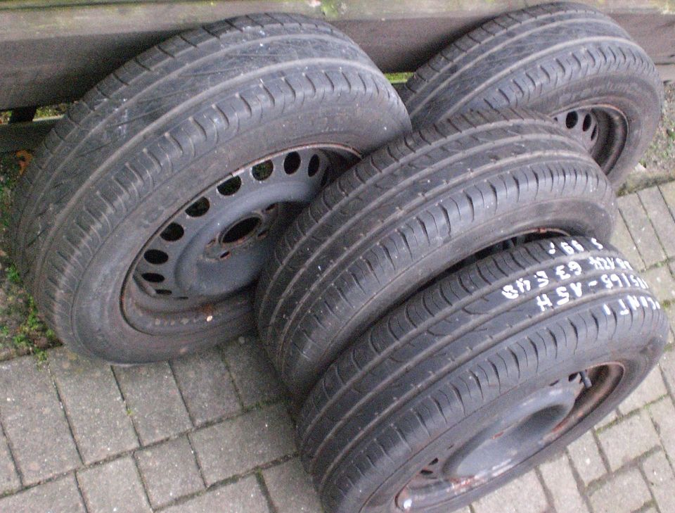 Continental 185/65 R15 H SOMMERRÄDER Sommerreifen 185-65-15 DB 6J in Hamburg