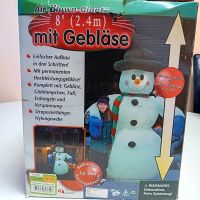 Schneemann inkl. Beleuchtung u. Gebläse Schleswig-Holstein - Ahrensburg Vorschau