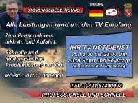 Kein Fernsehen Empfang  Kein Signal Bild Störung Bremen - Huchting Vorschau