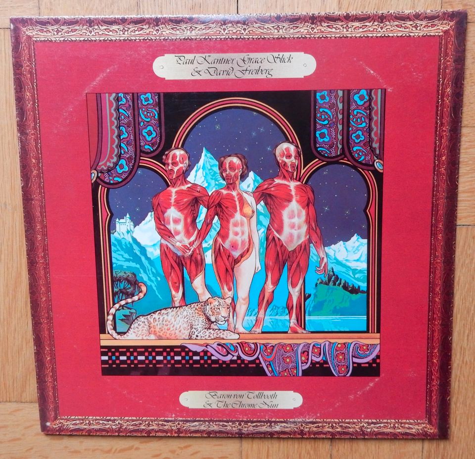 Kantner, Slick & Freiberg - Baron v. Tollbooth / LP  Psych Rock in Freiburg im Breisgau