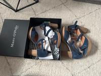 Marc o Polo Sandaletten 36 2/3 und 39 NP je 150€ Blau Sandalen Hessen - Stadtallendorf Vorschau