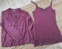 Bluse mit Broderie Spitzen Top / Street One / Größe 40 Schleswig-Holstein - Kiel Vorschau
