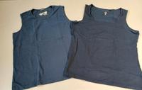 Shirt T-Shirt Tanktop Top 2 St. blau Gr XL 42 C&A Sommer ärmellos Bayern - Altenmünster Vorschau