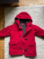 Wunderschöner Dufflecoat Winterjacke rot 98 Hessen - Kassel Vorschau