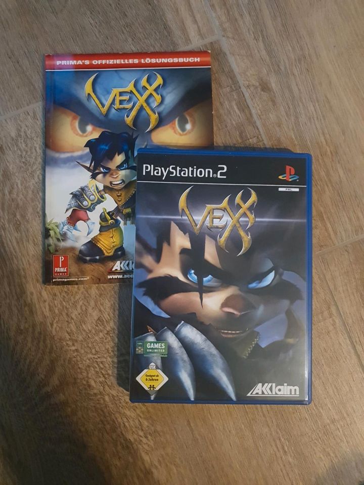 NEUWERTIG Playstation 2 Ps2 Vexx Lösungsbuch Spiel in Dorum