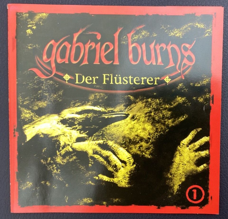 Hörspiel   Gabriel Burns 2 CDs - DER FLÜSTERER - NEBELSEE Hörbüch in Coburg