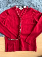 Burberry Strickjacke Cardigan rot 140 Hessen - Rimbach Vorschau