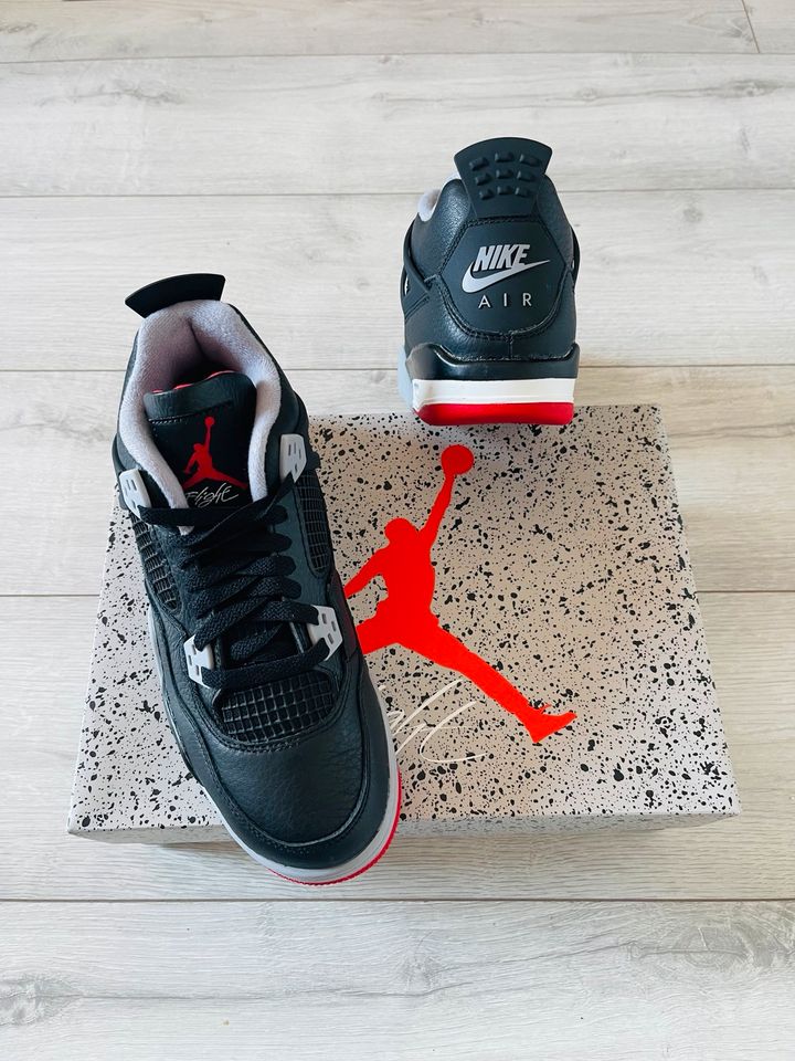 Jordan 4 Bred Reimagined - EU 39 / US 6,5Y - ALL IN in Lahr (Schwarzwald)