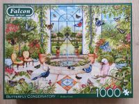 Falcon Puzzle 1000 Teile "Butterfly Conservatory" Wandsbek - Hamburg Rahlstedt Vorschau