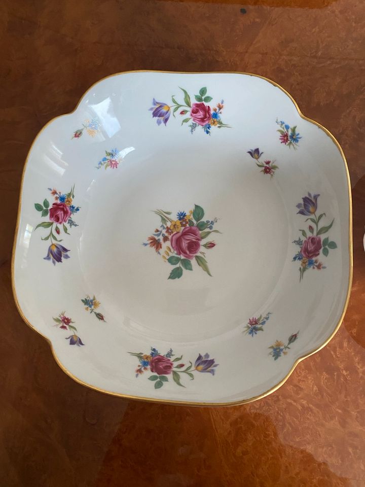 Vintage Meissen Schale Porzellan + Schale Bavaria Porzellan in Limburgerhof