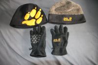 Jack Wolfskin Zwei Mützen u. 1 Paar Handschuhe Nordrhein-Westfalen - Mönchengladbach Vorschau