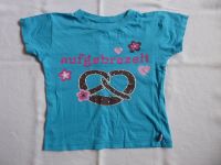 T-Shirt Mädchen Gr 128 türkis aufgebrezelt Oktoberfest Rheinland-Pfalz - Pirmasens Vorschau