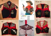 Fasching Kostüm Cowboy Weste verschiedene Größen Brandenburg - Luckenwalde Vorschau