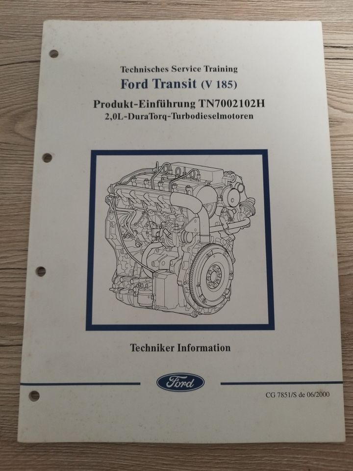 Ford Transit Technisches Service Training 2,0 L in Enkirch