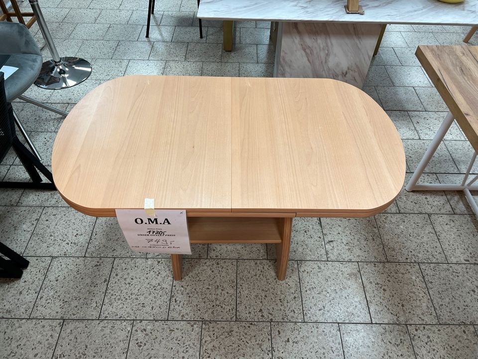 Tisch Esstisch Couchtisch ausziehbar Höhenverstellbar UVP 1720€ in Herbstein