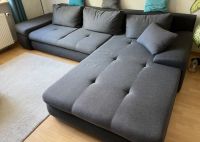 Couch / Sofa mit Bettkasten + Schlaffunktion dunkelgrau/anthrazit Thüringen - Erfurt Vorschau