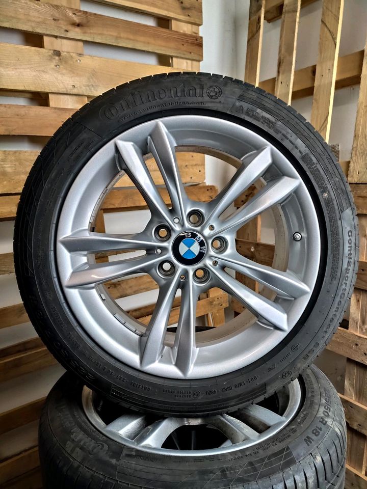 ✓ BMW 3ER GT F34 CONTINENTAL SOMMERRÄDER 225/50 R18 FELGEN RDKS in Herten