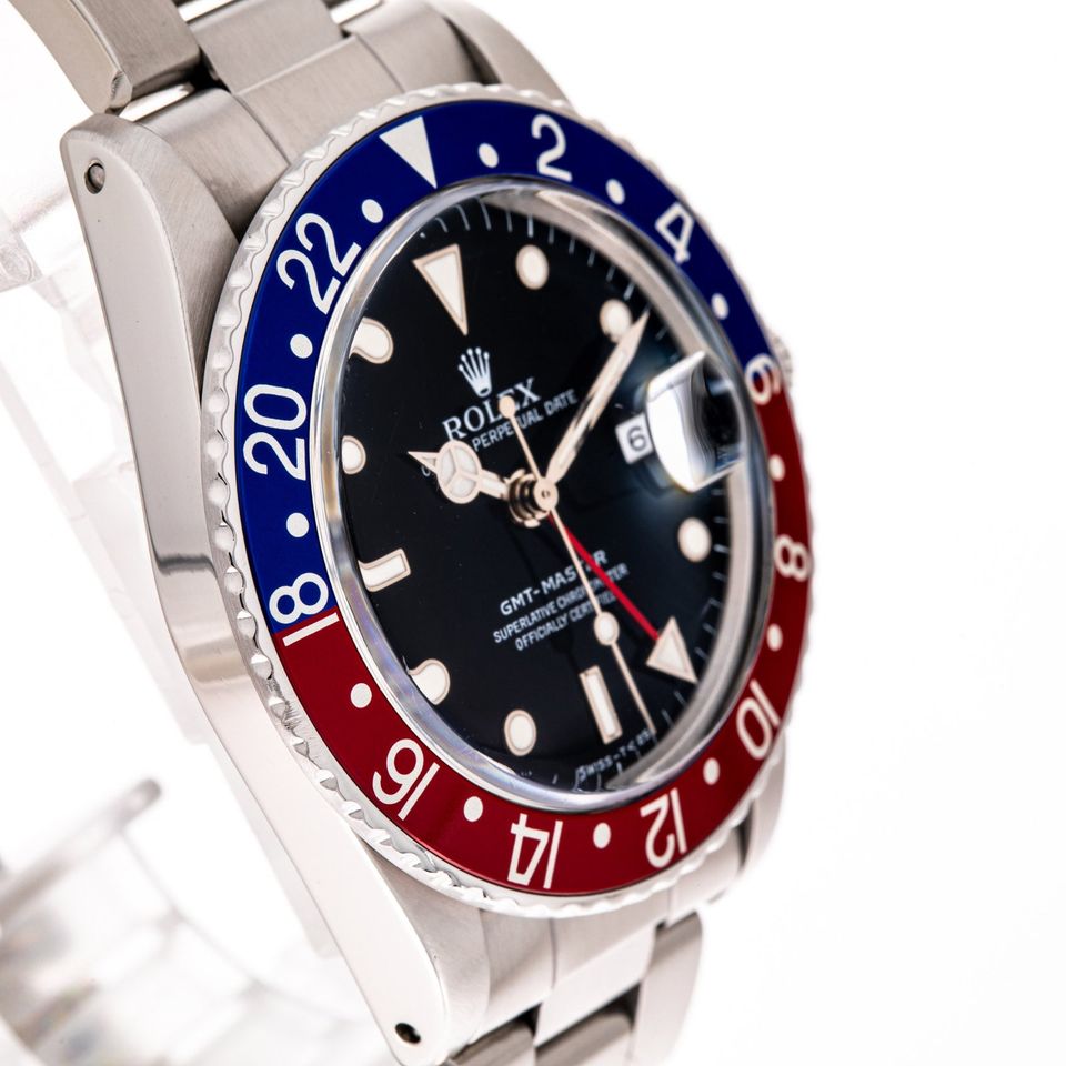 Rolex GMT-Master Pepsi Stahl 16750 1A Zustand 1982 in Hannover