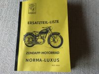 Zündapp Ersatzteil-Liste Norma Luxus 53 Bayern - Höchberg Vorschau