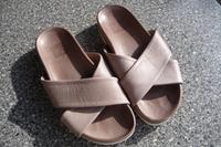Pantolette Sandalette Sandale Damen Leder beige Gr. 37 Sachsen - Kirschau Vorschau