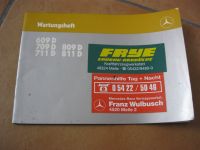 Mercedes 609 709 711 809 811 D Wartungsheft Scheckheft 3/1986 Niedersachsen - Bokel Vorschau