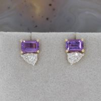 WERT 1250 € BRILLANT AMETHYST OHRRINGE 750er/18 K GOLD vxlt 80379 Essen - Altenessen Vorschau