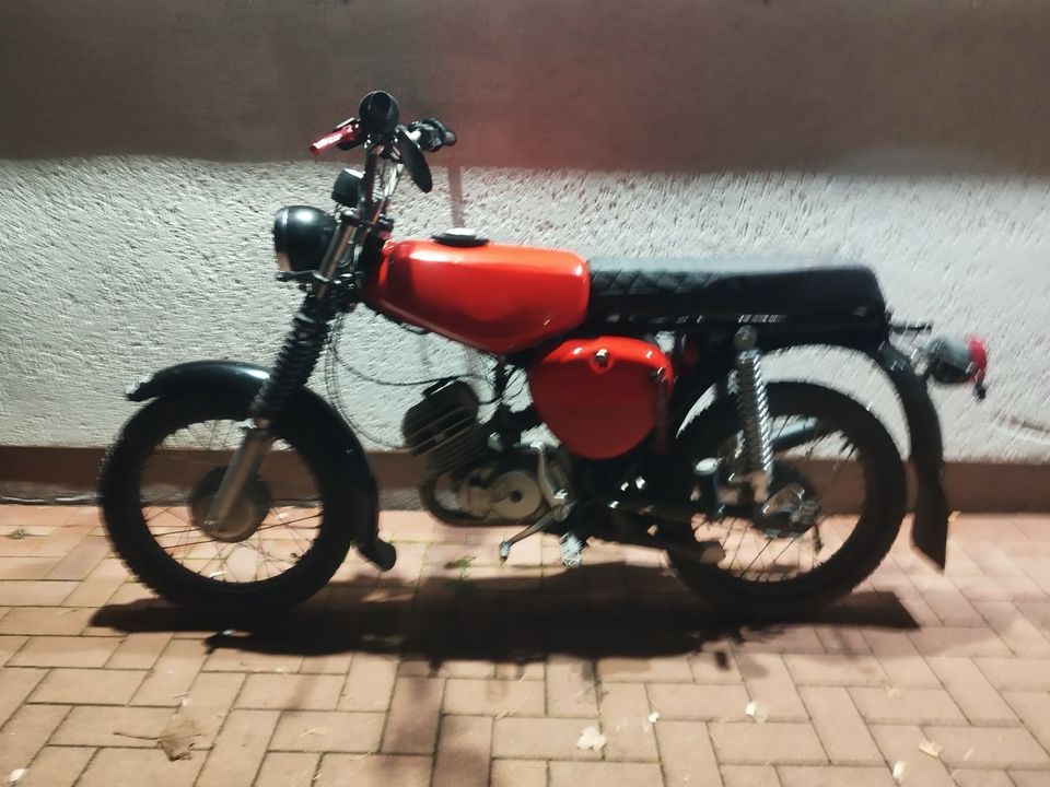 Simson S51 Tuning 70ccm in Oppershausen