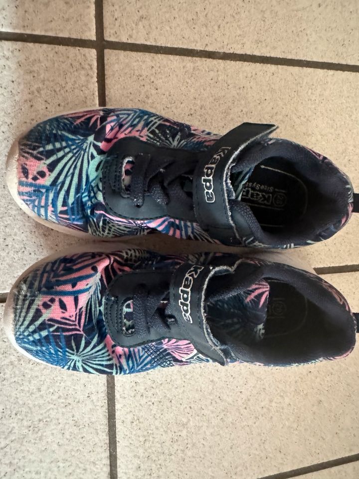 Kappa Sneaker Turnschuhe Mädchen blau pink türkis Größe 28 in Stolberg (Rhld)