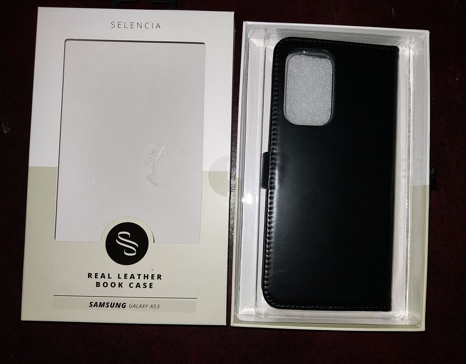 Handy Klapphülle SAMSUNG Galaxy A53 echtleder in Beelitz