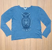 Review Pullover Mädchen Eule Gr 152 158 blau Baumwolle neuw Niedersachsen - Rosengarten Vorschau