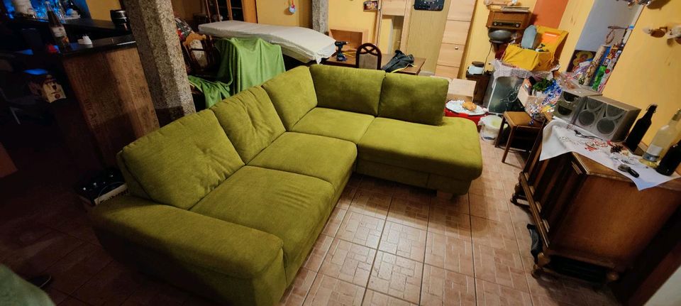 Sofa Eckcouch Ecke Schlafsofa in Schwepnitz