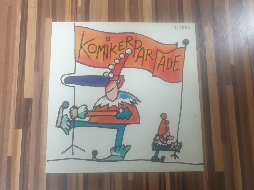 DDR+ Komikerparade + Vinyl LP Litera + Humor + Kaberett + Komödie in Leipzig