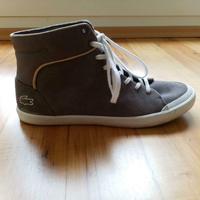 LACOSTE Turnschuhe Sneaker grau 40,5 Gr. 7 Hessen - Naumburg  Vorschau