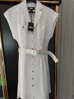 Kleid kurzarm mit Guertel mit Leinen Hessen - Edermünde Vorschau