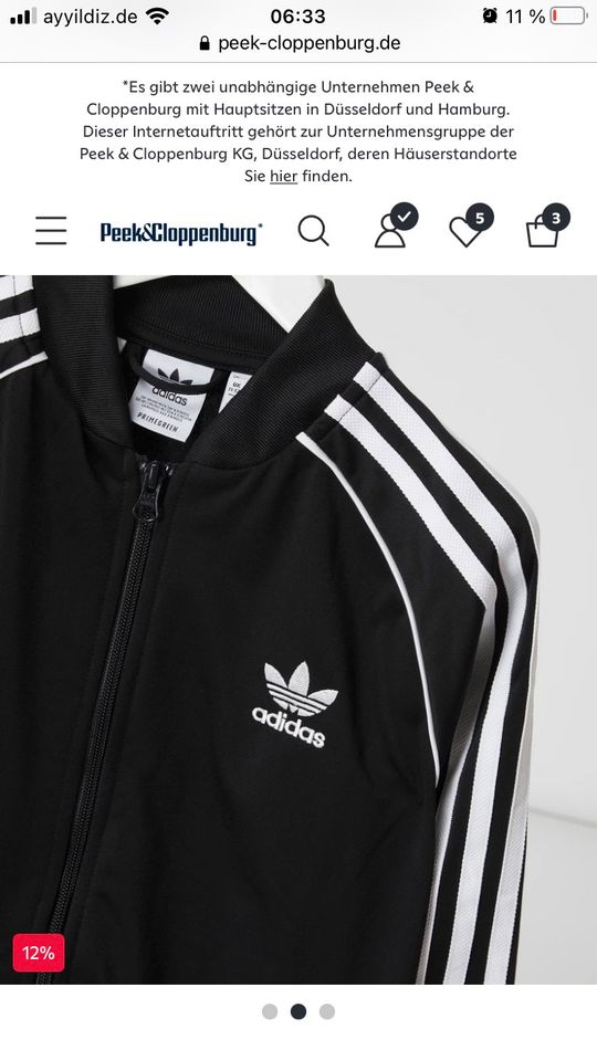 Adidas Originals Trainingsjacke Gr. 164 neu in Wuppertal - Elberfeld | eBay  Kleinanzeigen ist jetzt Kleinanzeigen