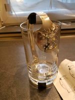 Glaskaraffe, Glaskanne, mit festem Sieb am Auslauf Essen - Steele Vorschau