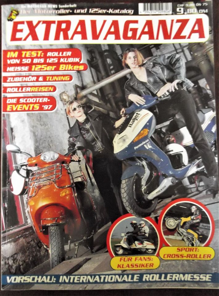 Extravaganza Der 125- und Motorroller - Katalog 97/98 Vespa in Hamburg