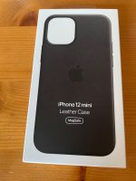 Neu iPhone 12 mini Leder case schwarz Original Apple Hülle Wuppertal - Cronenberg Vorschau