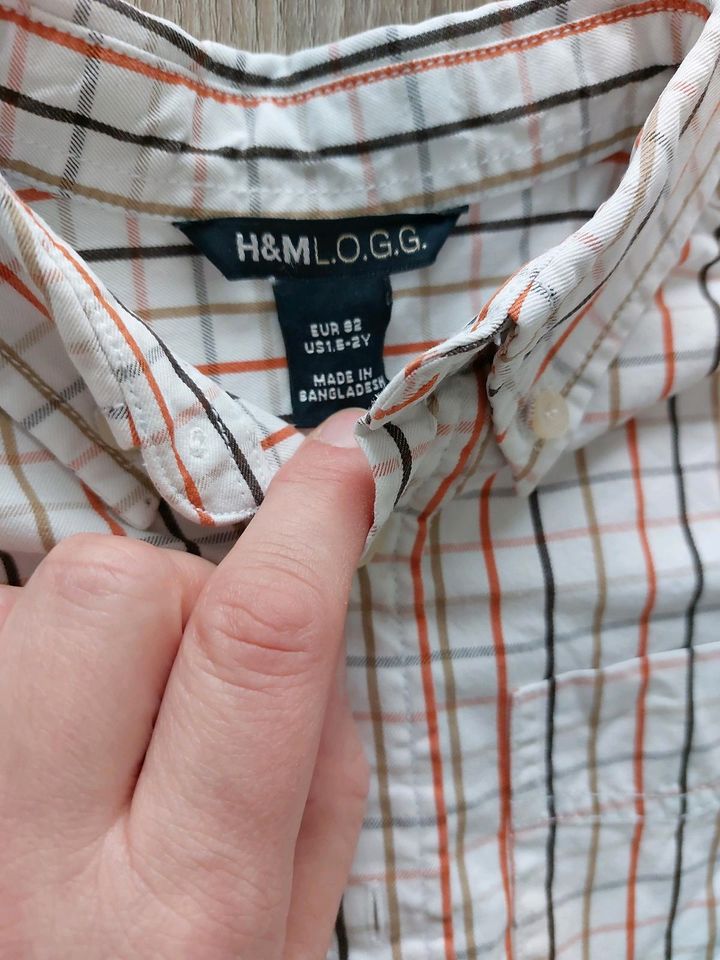 Hemd langarm 92/98 H&M Tom Tailor in Hamburg